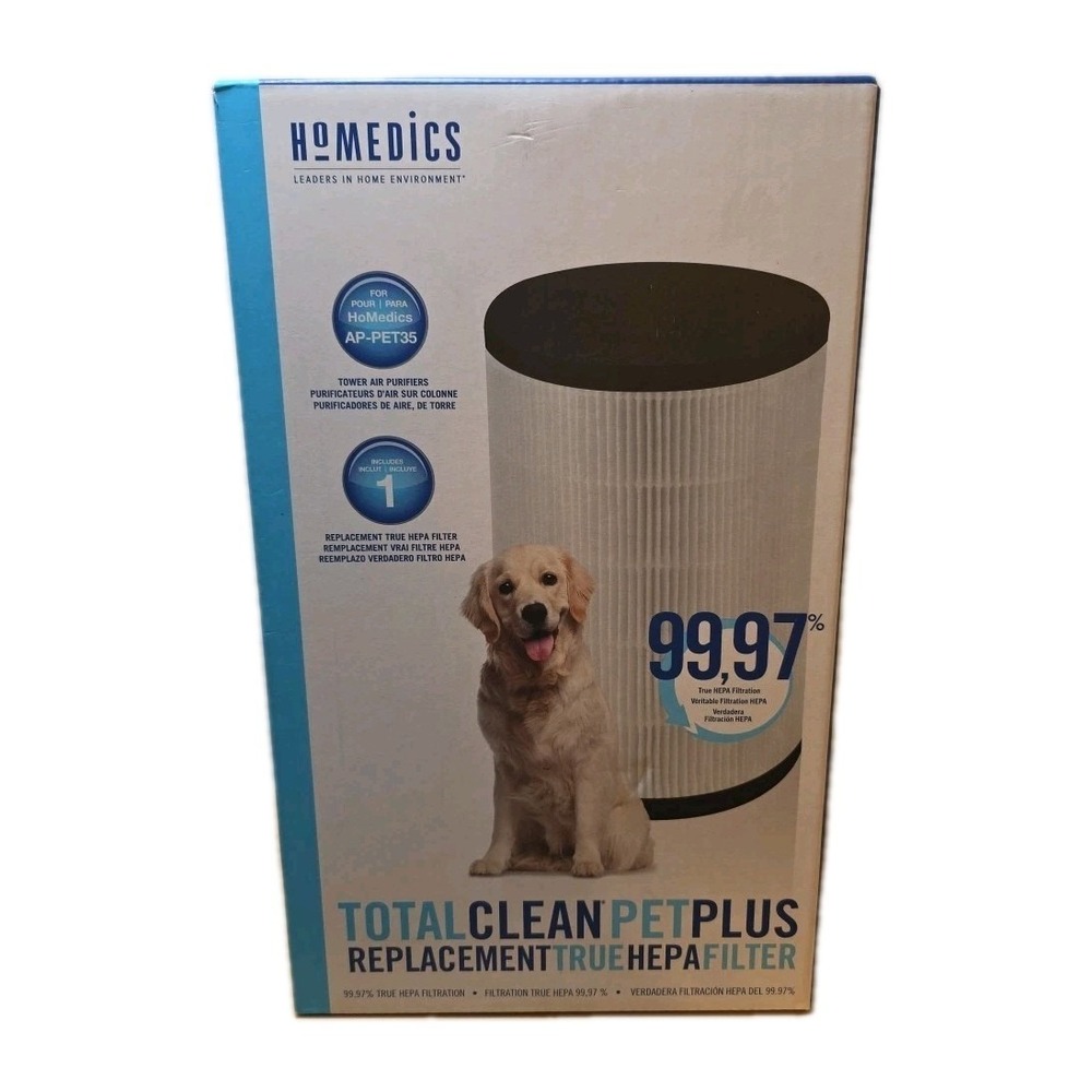 OEM HoMedics TotalClean PetPlus Replacement True HEPA Filter For AP-Pet35FL NEW